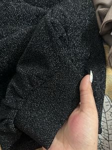 Elegant Black Puff Sleeve Dress