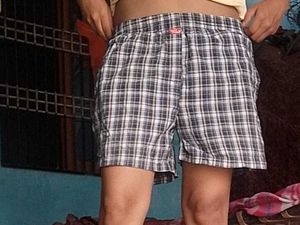 Men's Plaid Boxer Shorts