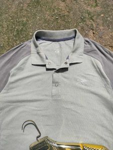 Men's Grey Polo T-Shirt