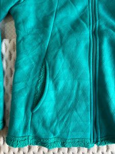 Cozy bottle Green Fleece Hoodie