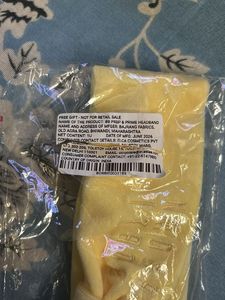 Bobbi Brown Yellow Plush Twisted Headband