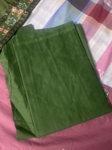 ONION PINK PURE COTTON SUIT FABRIC HANDWORK DUPATT