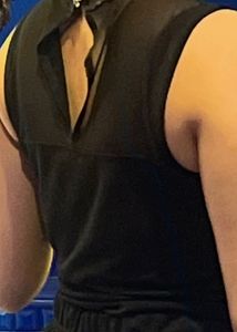 Elegant Black Lace Top