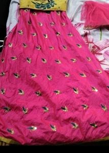 Beautiful Peacock Embroidered Lehenga Choli