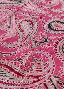 Pink Border Saree With Blouse (New)