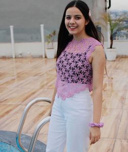 Chic Crochet Crop Top
