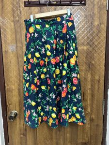 Pretty Little Thing Fruit Print Skirt size 28/30