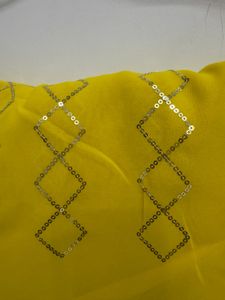 daily wear saree yellow