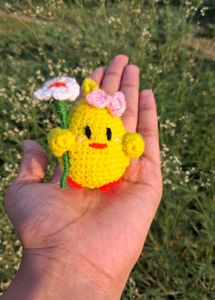 Yellow Chick Keychain