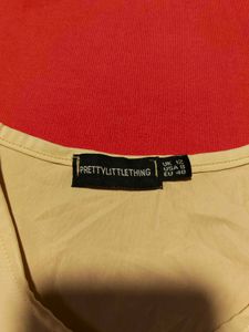 Beige Sleeveless Crop Top size 34