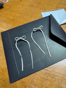 Elegant Bow Drop Earrings