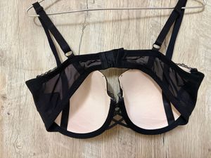Lace Trim Push-Up Bra