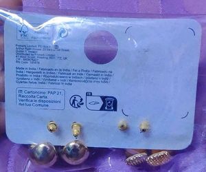 Primark Gold Hoop &amp; Drop Earrings (2 Pack)