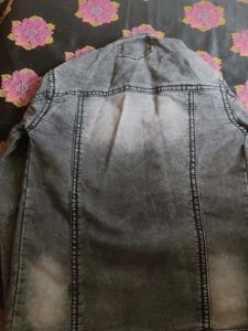 Gray Wash Denim Jacket