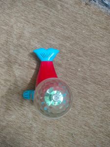 Vintage Seal Toy with Disco Ball