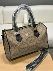 COACH*SPEEDY HIGH QUALITY LEATHER BAG*