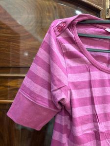 Purple Striped T-Shirt
