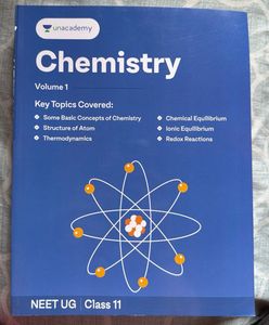 Unacademy Chemistry Volume 1 for NEET UG Class 11