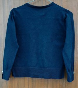ZARA KIDS Navy Cardigan