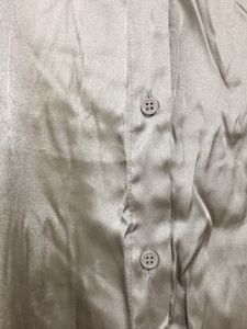Greyish Satin H&amp;M Shirt