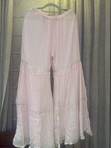 Elegant Pink Palazzo Pants
