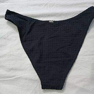 Black Textured 🤎🤎Bikini Bottom