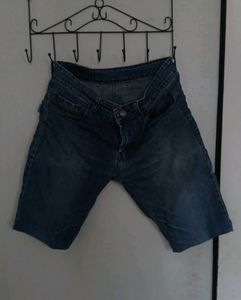 Classic Blue Denim Shorts