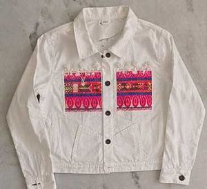 White Embroidery jacket