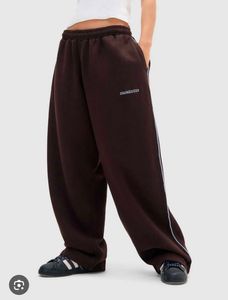 IetsFrans Brown Baggy Fit Sweatpants ( unisex )