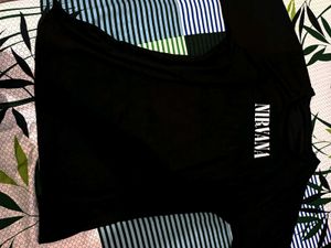Nirvana Graphic Black T-Shirt