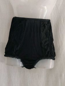 Vintage Black Ruffle Bloomers