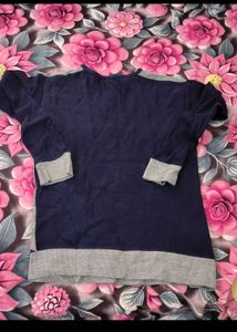 Retro Geometric Print Henley Shirt