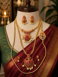 Neatly used Jewellery set for sale...❤️