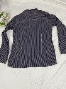 Classic Striped Button-Up Shirt
