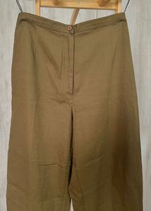 Olive Green Wide Leg Pants