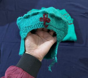 Handmade Sweater And Cap