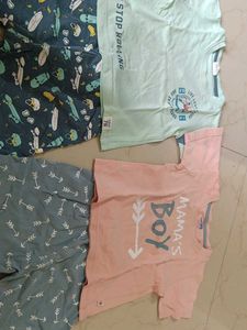 Cute Boy's T-Shirt and Shorts Set