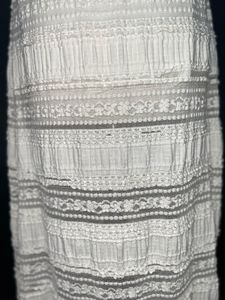 White Ruffle Summer Dress
