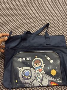 Cute Space Themed Folder Bag