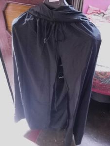 Solid Black Ethnic Skirt