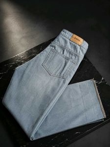 Light Blue Wide Leg Jeans