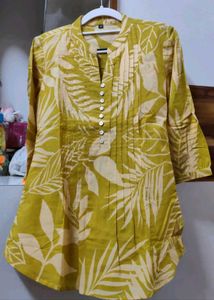 38 Size-  Floral Print Kurta