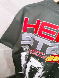 HELLSTAR GRAPHIC PRINTED OVERSIZE TEE 🔥🔥
