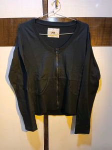 Black Zip-Up Jacket