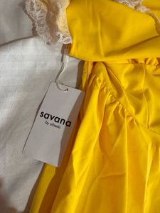 Savana Vibrant Yellow Maxi Dress