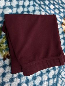 Maroon  Trousers