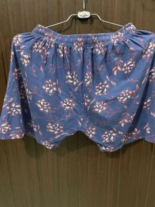 Floral Print Sleep Shorts