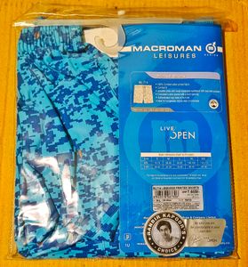 Macroman Printed Leisure Shorts XL