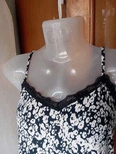 Cute Gothic Print Camisole Top