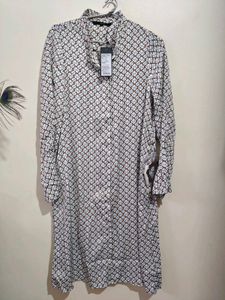 VERO MODA Patterned Shirt Dress